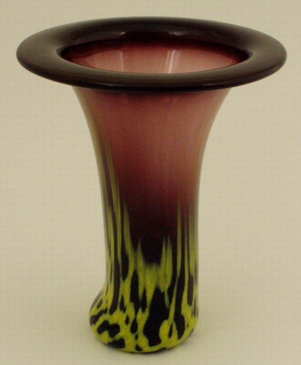 Purple Glass Vase