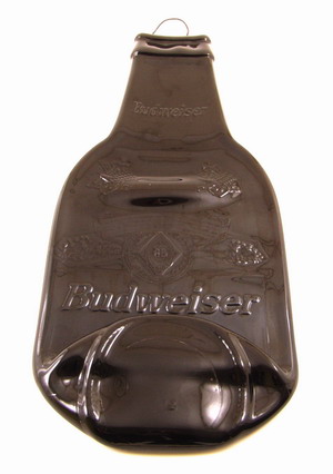 Fused Large Budweiser Bottle
