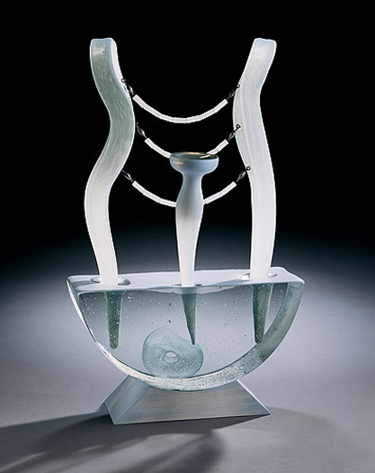 Blown Glass and Hot Sculpted Glass